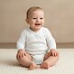 celorozepínací kojenecké body bez potisku