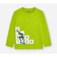 dětské zelené triko skater Mayoral 4073-56