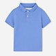 dětské modré triko s límečkem Mayoral 102-44