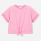 dětské tričko růžové crop Mayoral 3012-82