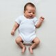 kojenecké body zavinovací bílé mušelínové Baby service