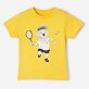 žluté letní triko Mayoral 1016-36 pejsek tenista