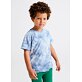 batikované dětské triko modré Mayoral 3013-82