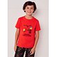 červené chlapecké letní triko s obrázkem Mayoral 6008-40