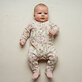 kojenecký bavlněný overal Baby service pro miminko holčičku